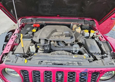 2022 Jeep Wrangler Unlimited Rubicon z USA, uszkodzony, nr VIN 1C4JJXFM8NW100890